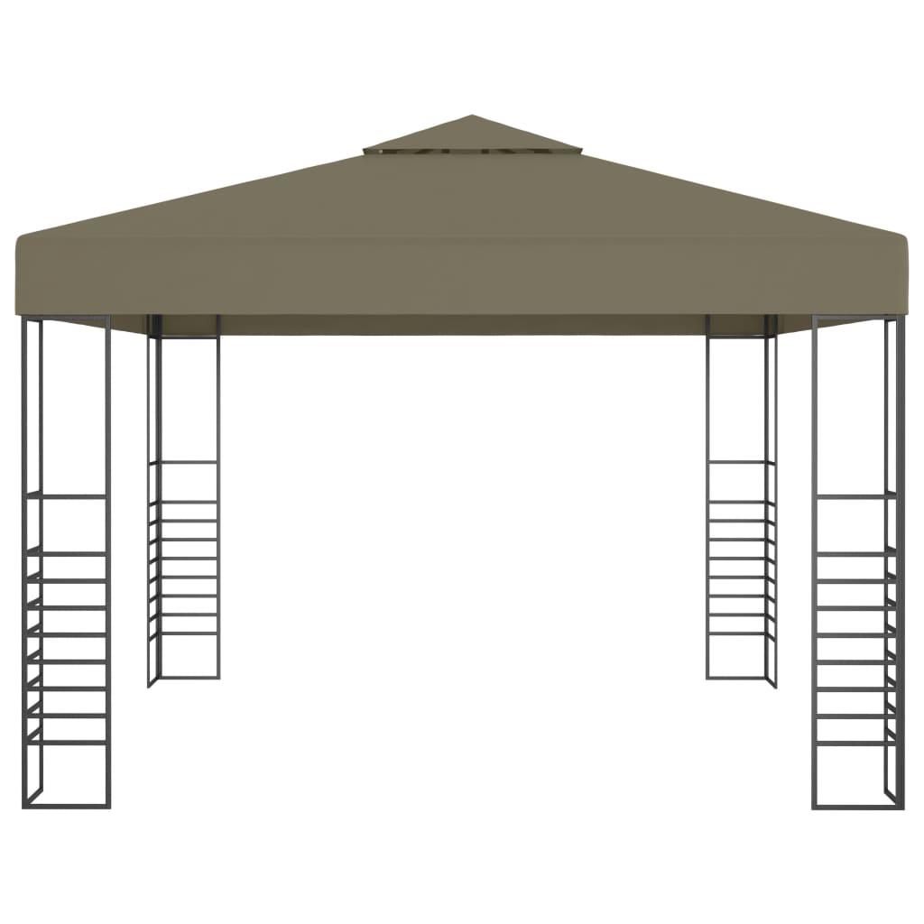 Gazebo COBALT, taupe, 3x3m
