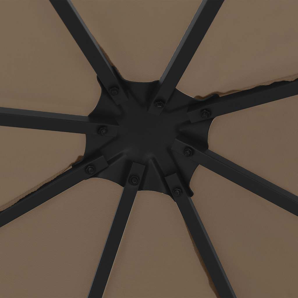 Pavėsinė COBALT, taupe, 3x3m