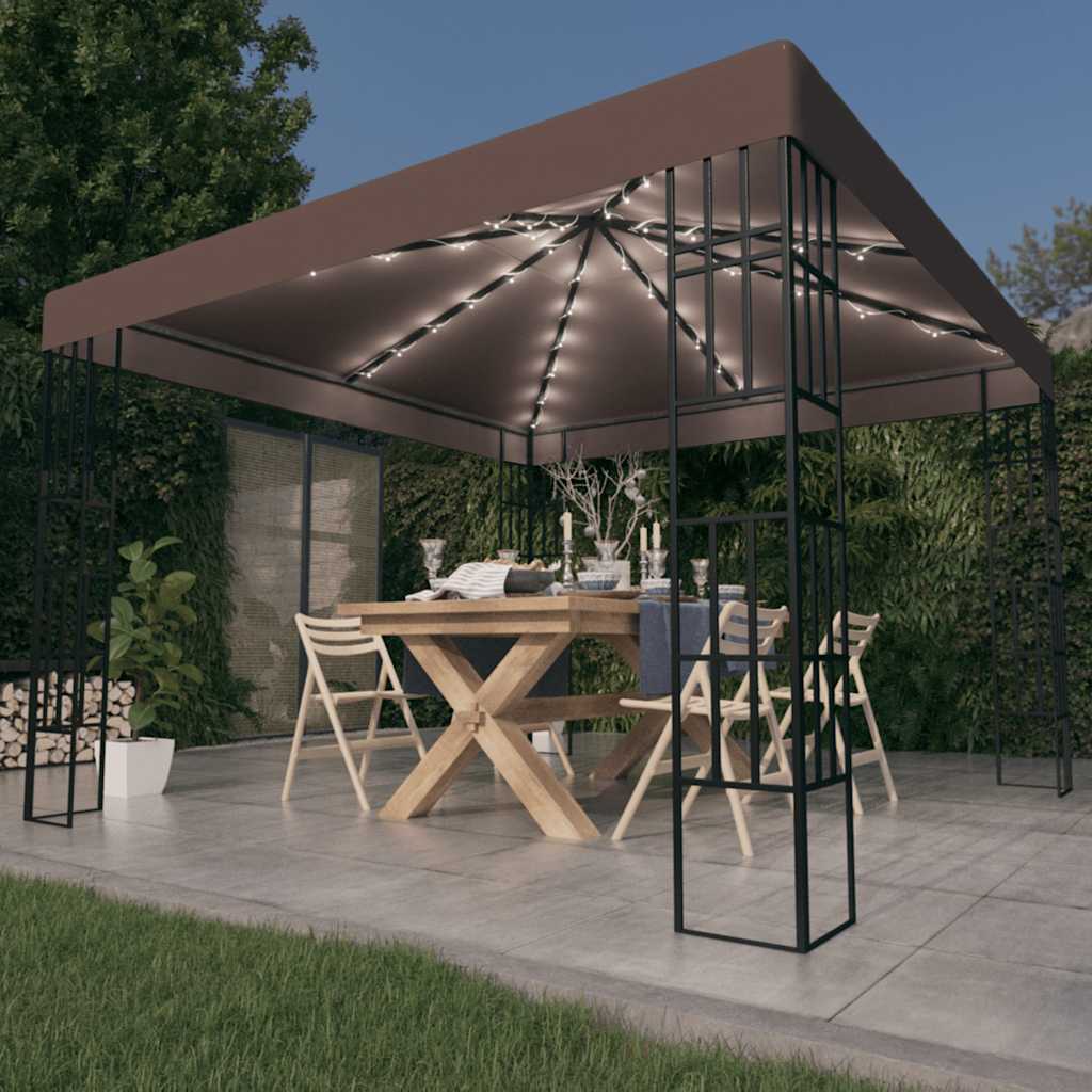Pavėsinė COBALT, taupe, 3x3m