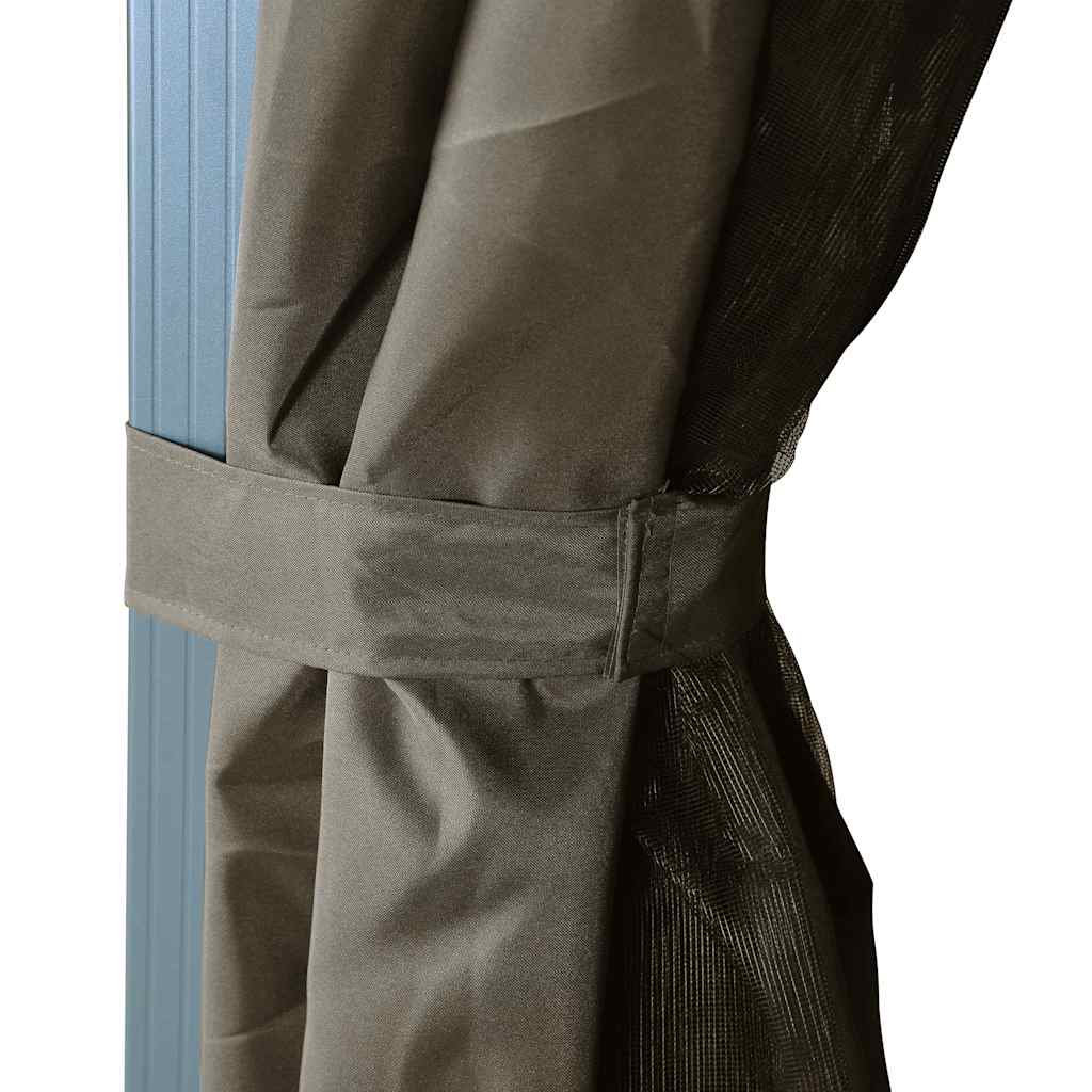Nojume ar aizkariem COBALT, taupe, 400x300cm