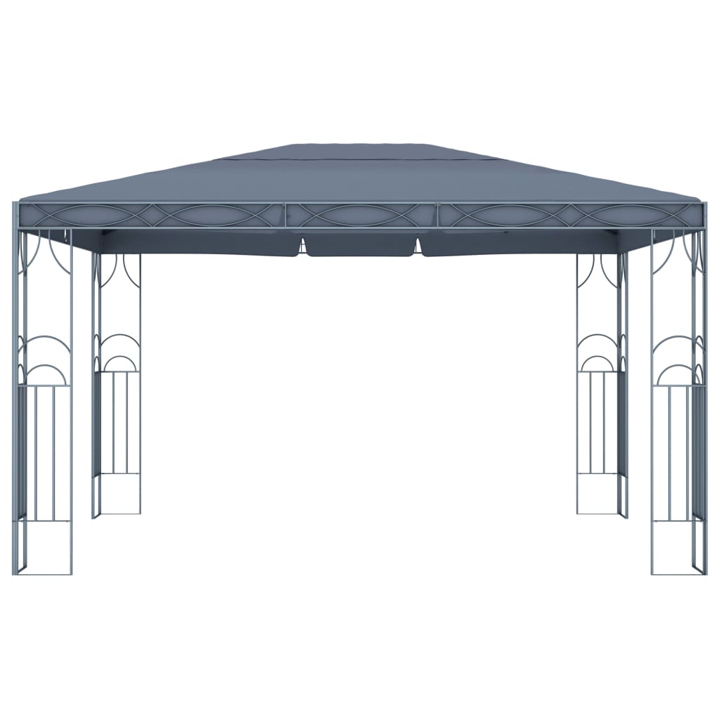Gazebo with LED COBALT, anthracite, 400x300cm