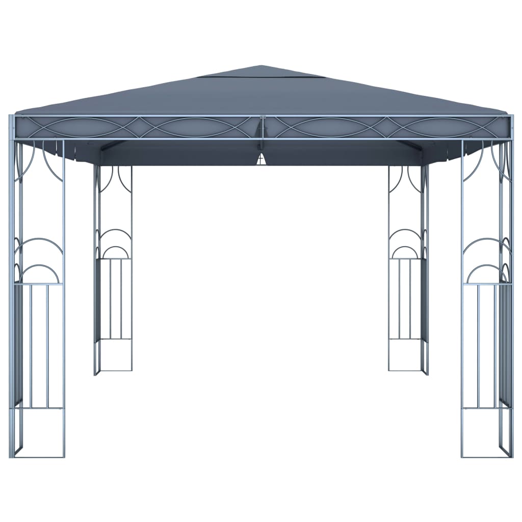 Gazebo with LED COBALT, anthracite, 400x300cm
