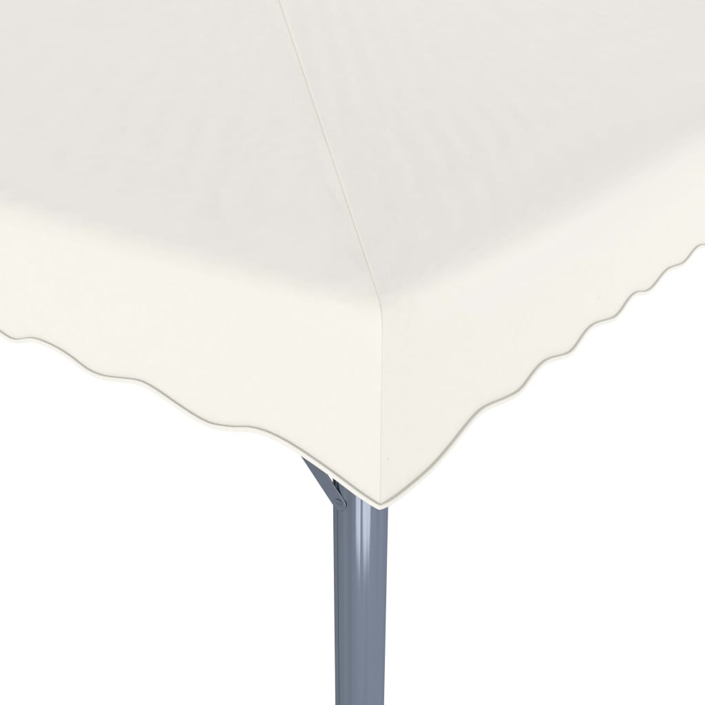 Pavėsinė su LED COBALT, kreminė, 300x300cm