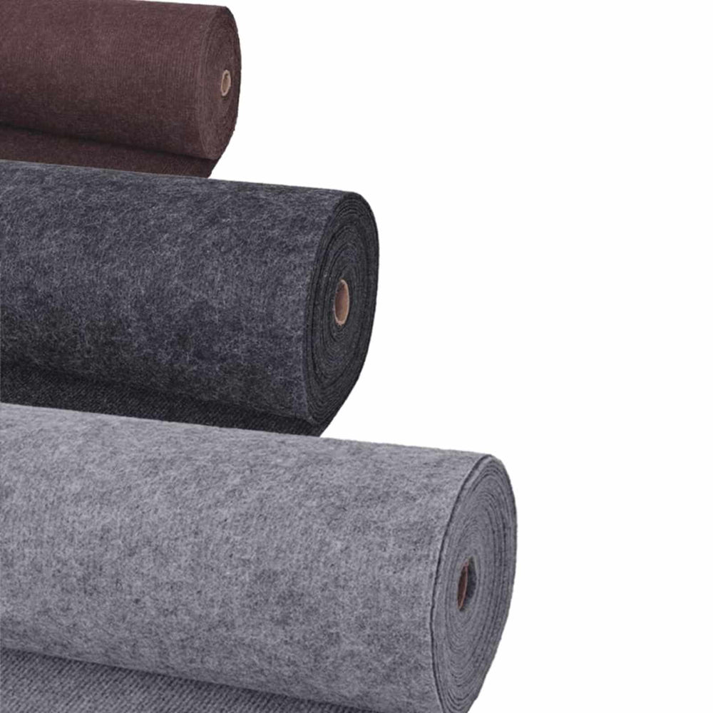 Paklājs antracīta 1,2 x 20 m poliesters