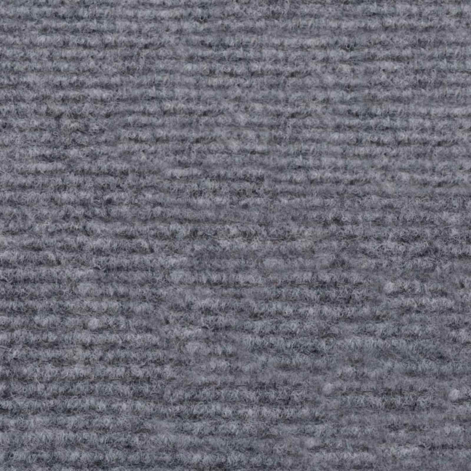 Paklājs pelēks 1,2 x 20 m Poliesteris