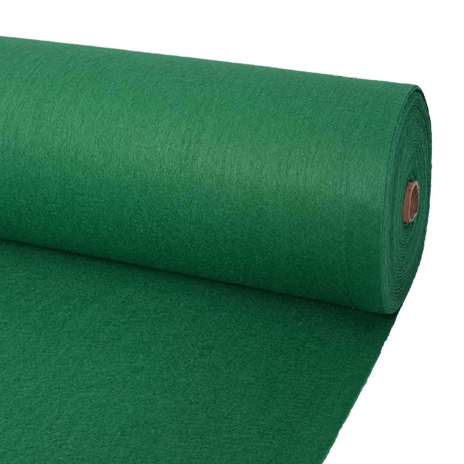 Kilimas Paprastas Žalia 1,2 x 12 m Poliesteris