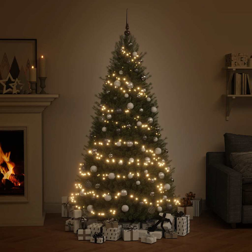 Christmas Tree Decorations Set with Topper and 300 LED Lights, 120 Pieces