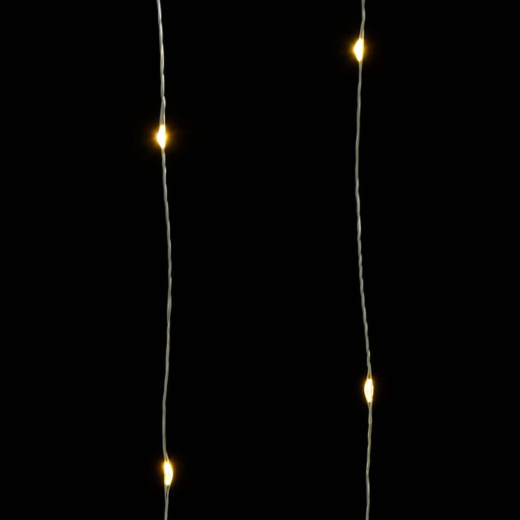 LED lempučių girlianda, šiltos baltos spalvos, 15m