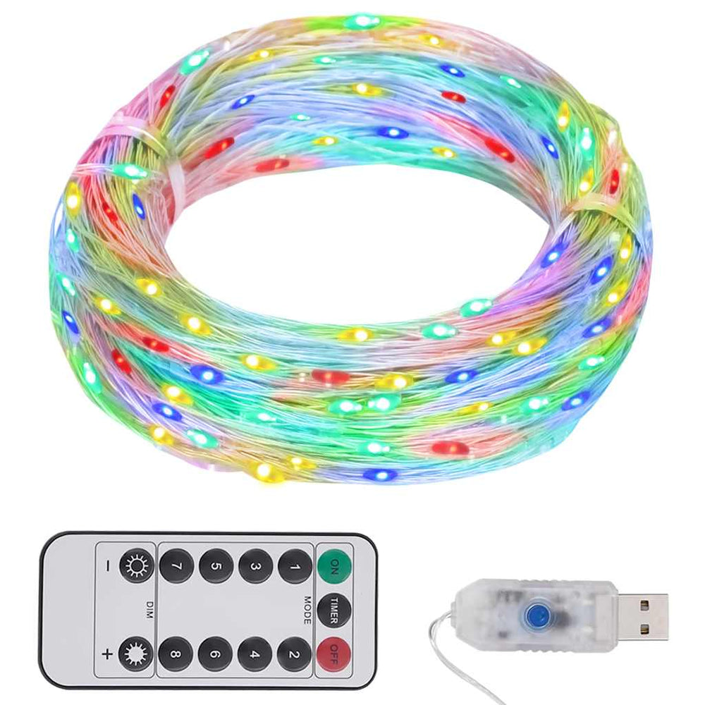 300 LED string lights, various colors, 30m