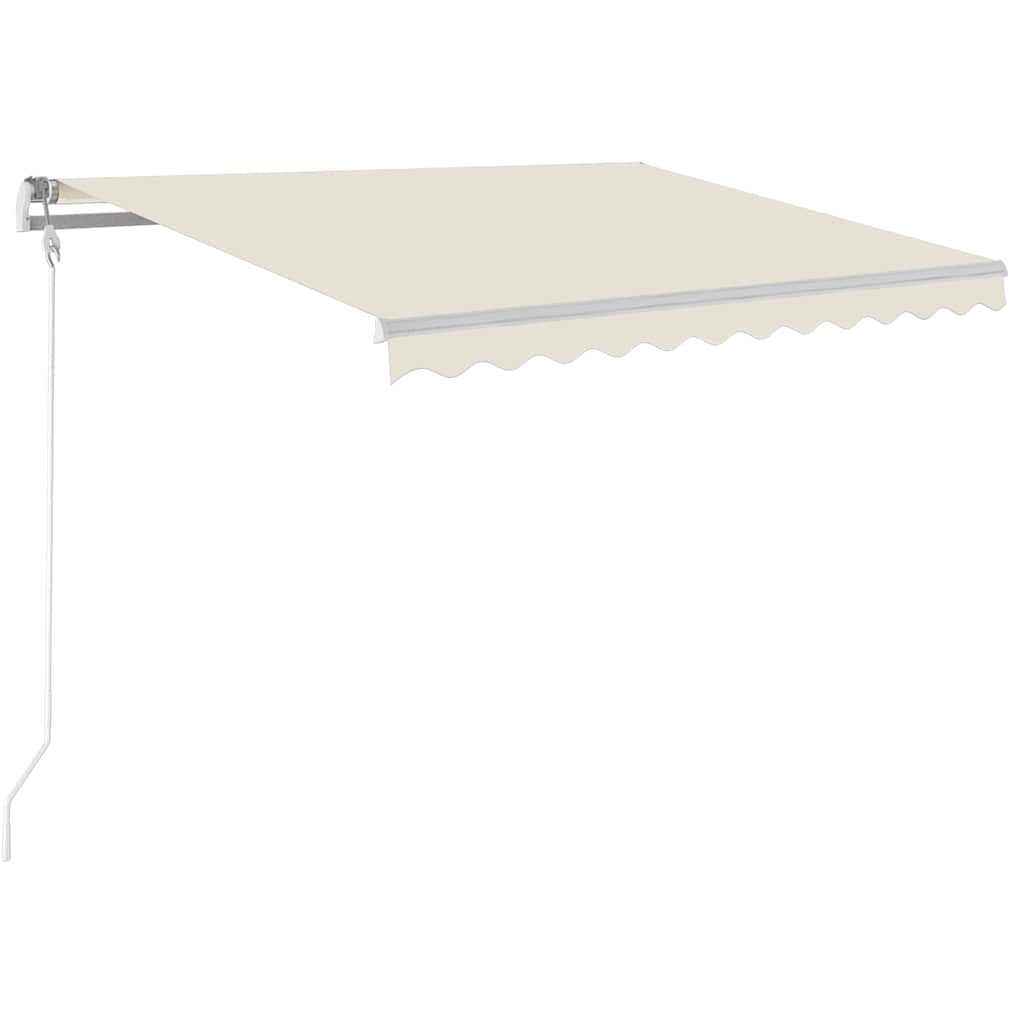Automatinė ištraukiama markizė, kreminės spalvos, 300x250cm