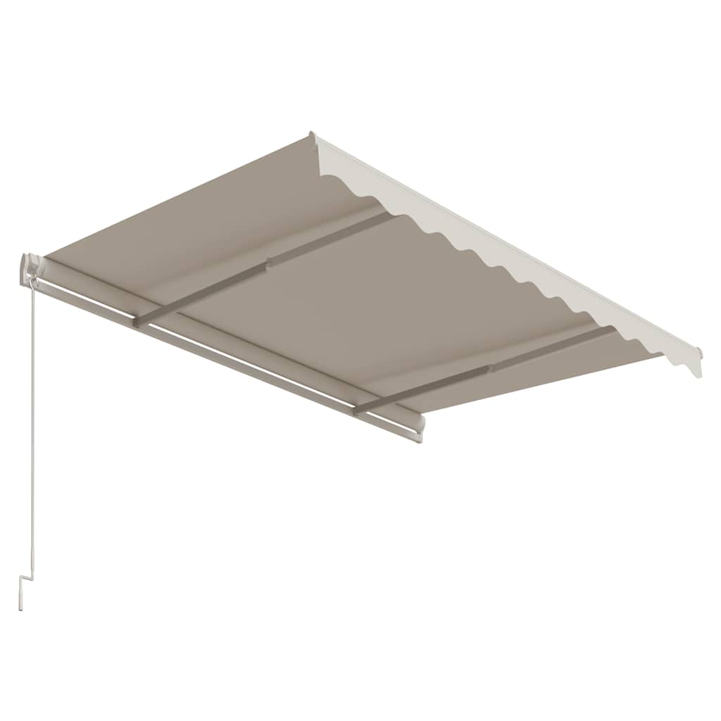 Automatinė ištraukiama markizė, kreminės spalvos, 300x250cm