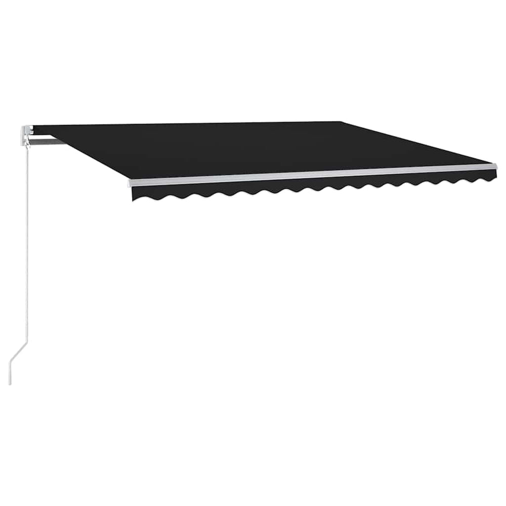 Automatinė markizė su LED/vėjo jutikliu, antracito, 350x250cm