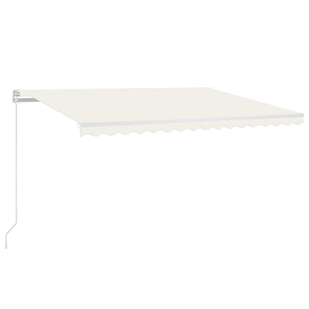 Automatic retractable awning, cream, 450x300cm