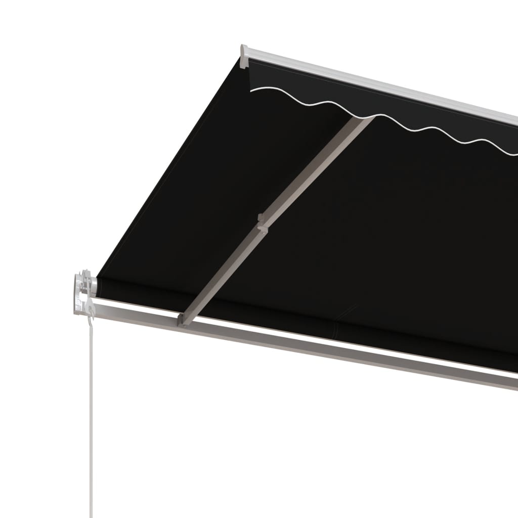 Automatinė ištraukiama markizė, antracito spalvos, 450x350cm