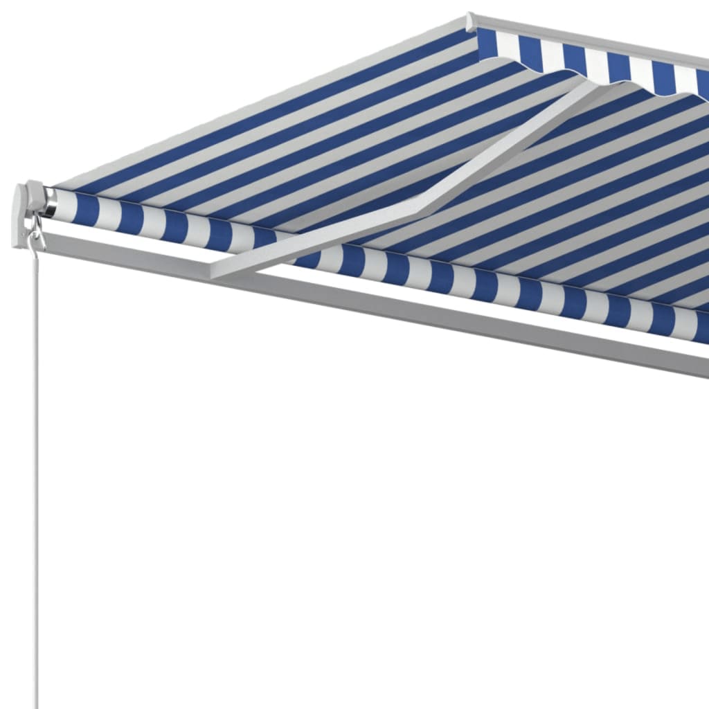 Arbūzu darbs manuāli, zils/balts, 500x350cm
