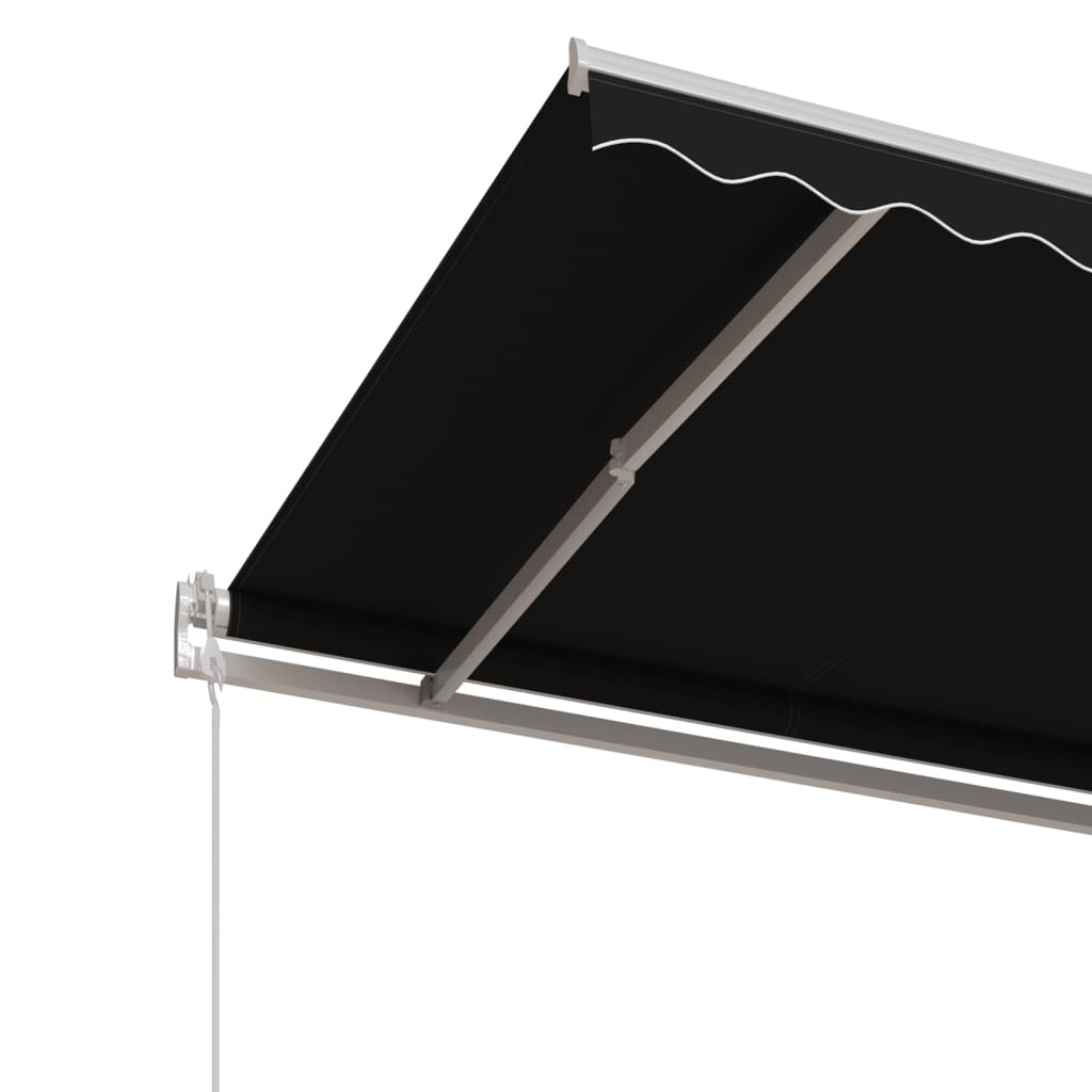 Automatinė ištraukiama markizė, antracito spalvos, 500x350cm
