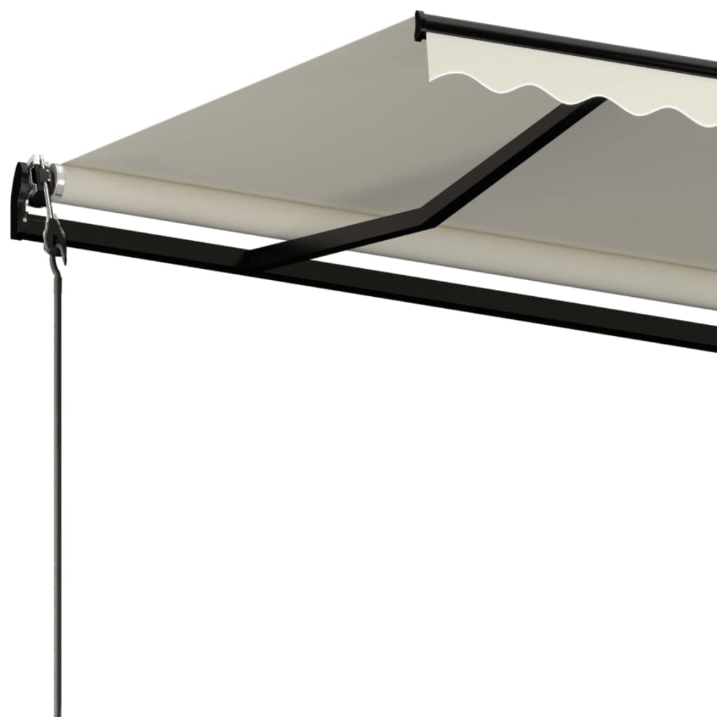 Automatinė ištraukiama markizė, kreminės spalvos, 400x350cm