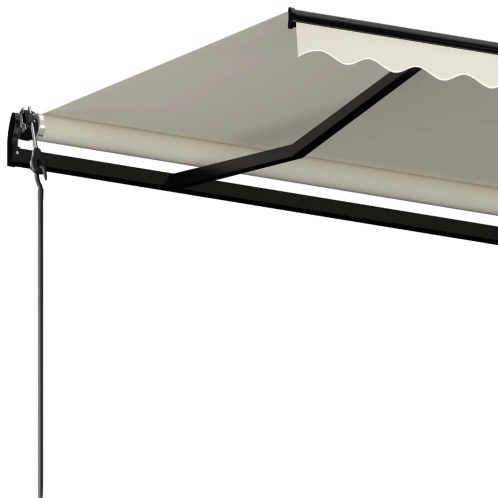 Automātiska izvelkama markīze, krēmkrāsā, 450x350cm