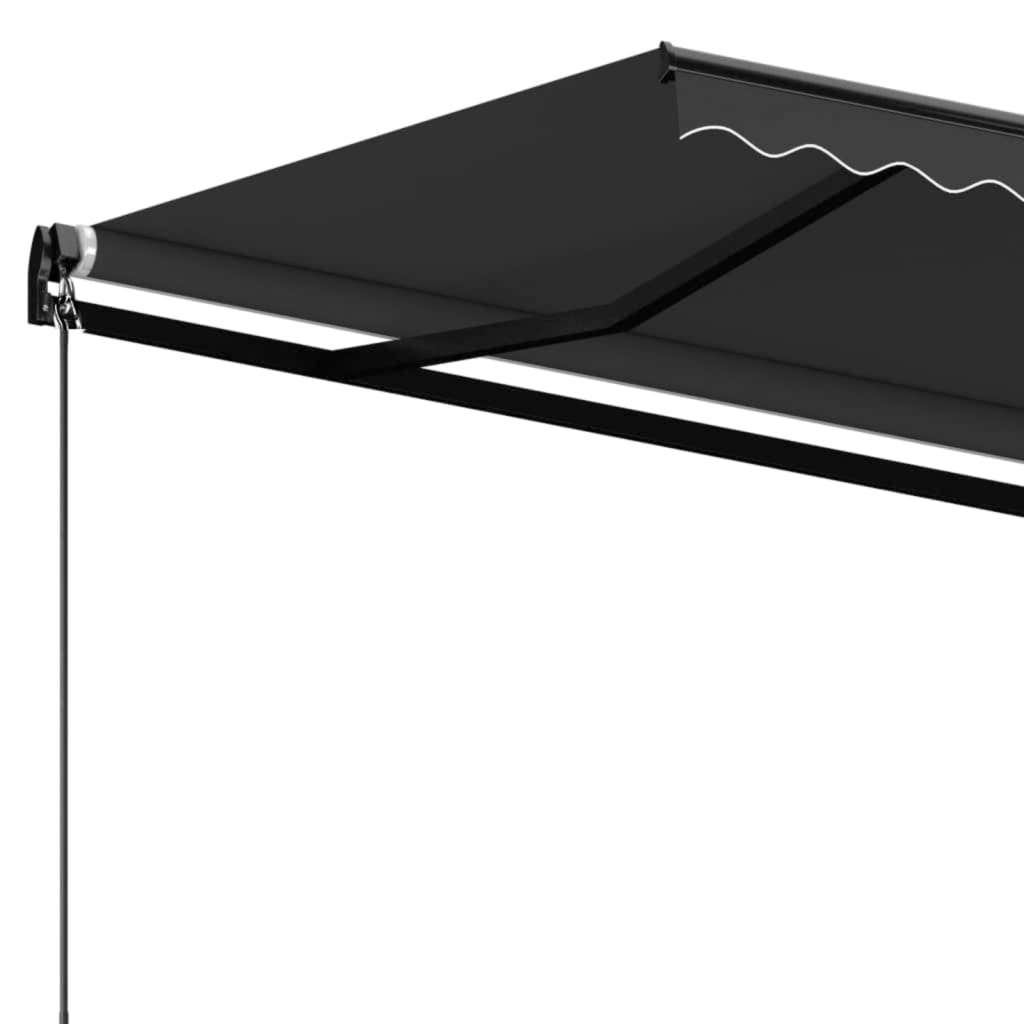 Manuāli izvelkama nojume, antracīta krāsa, 500x350cm
