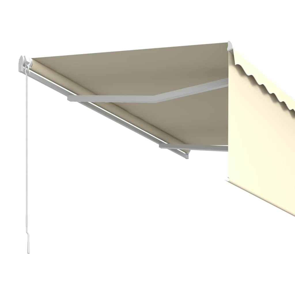 Rankinė markizė 3 x 2,5 m Kreminė 100% poliesteris