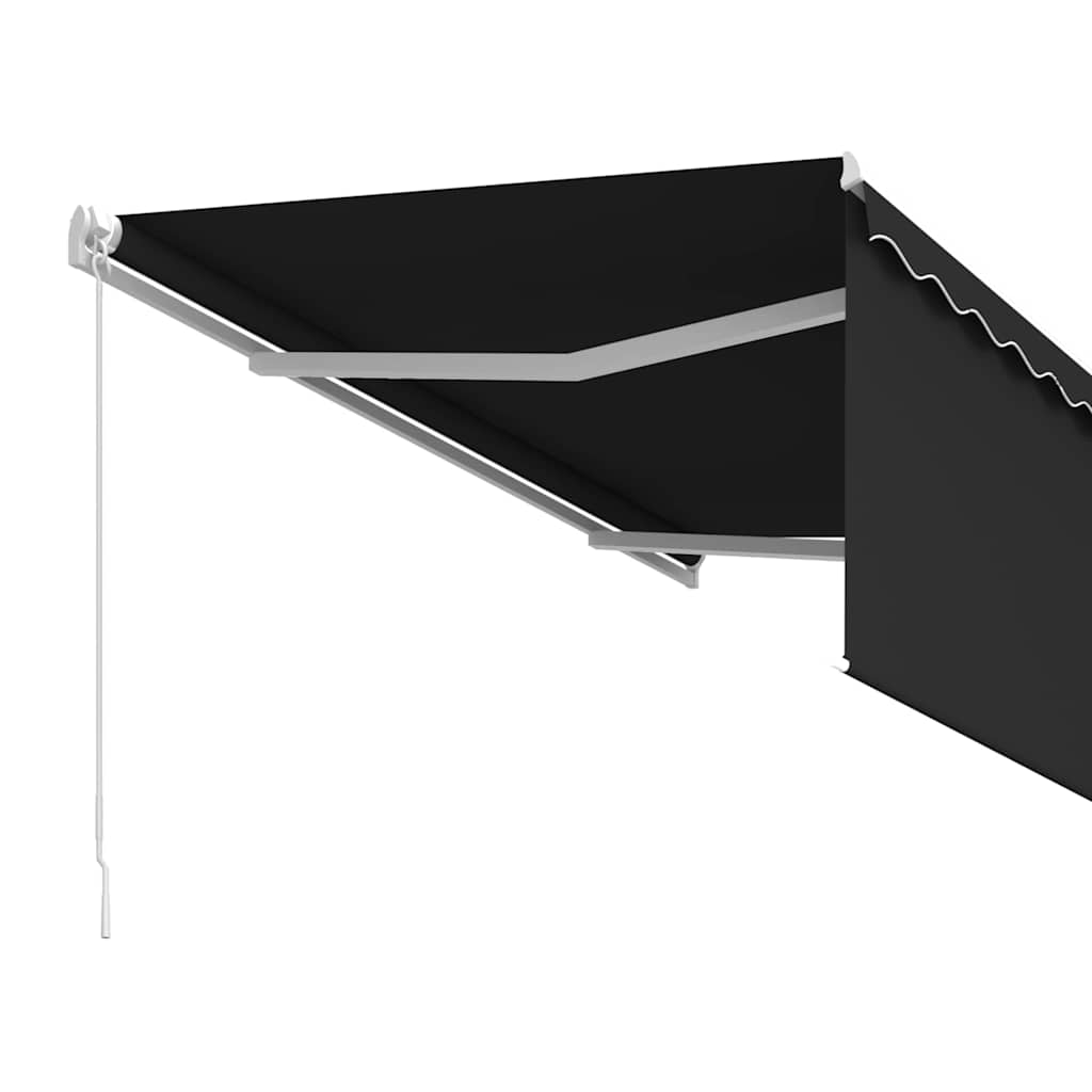 Rankinė markizė 3 x 2,5 m Antracito 100% poliesteris