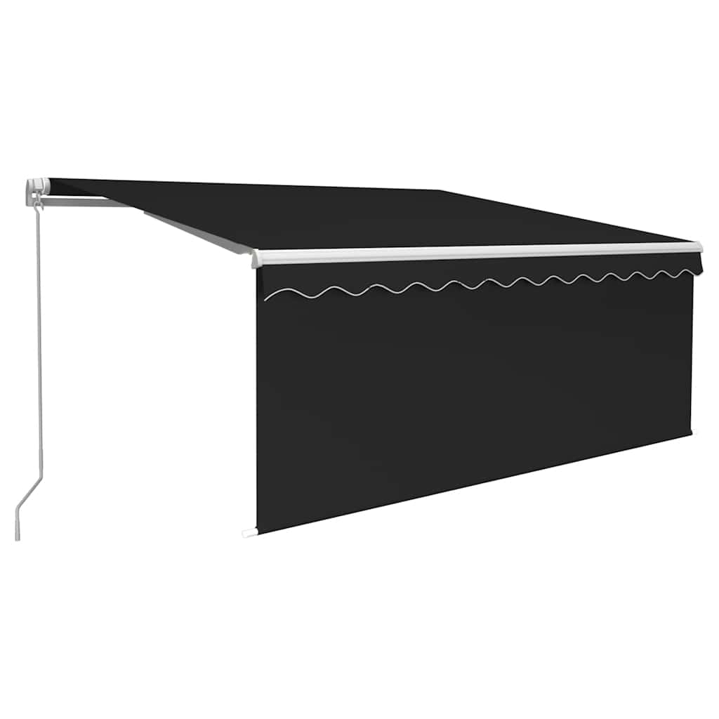 Manuāli izvelkamā markīze, antracīta, 3,5x2,5 m