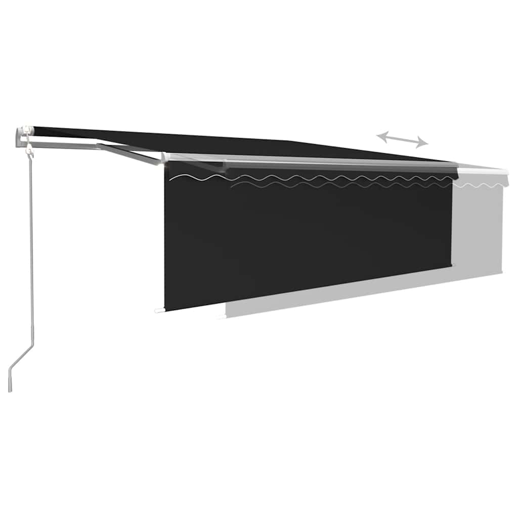 Electric awning, anthracite, 4.5x3m