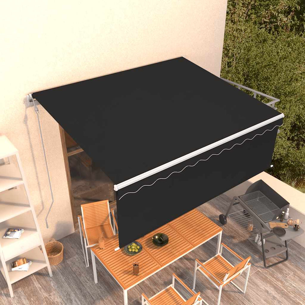 Electric awning, anthracite, 4.5x3m