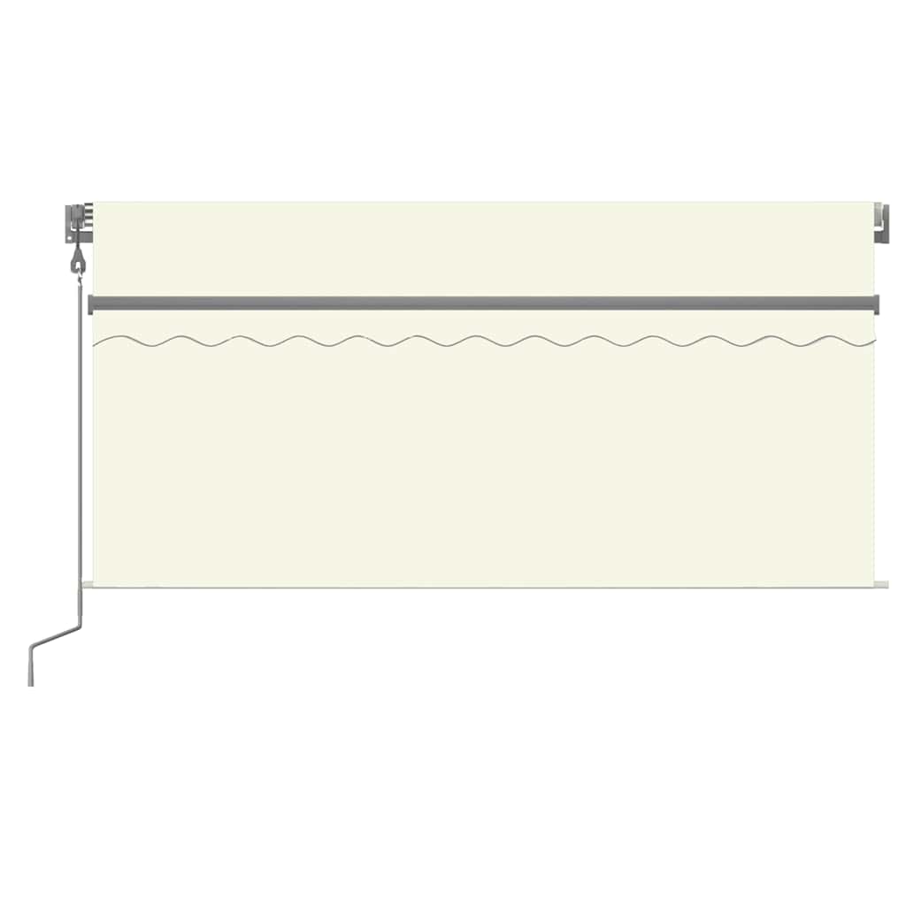 Automatic retractable awning, cream, 3x2.5m