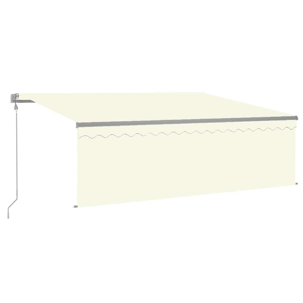 Automatic awning, cream, 4x3m