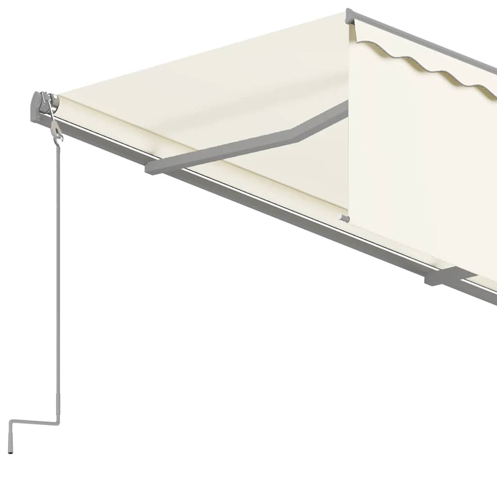 Automatiniu būdu ištraukiama markizė, kreminė, 4x3m