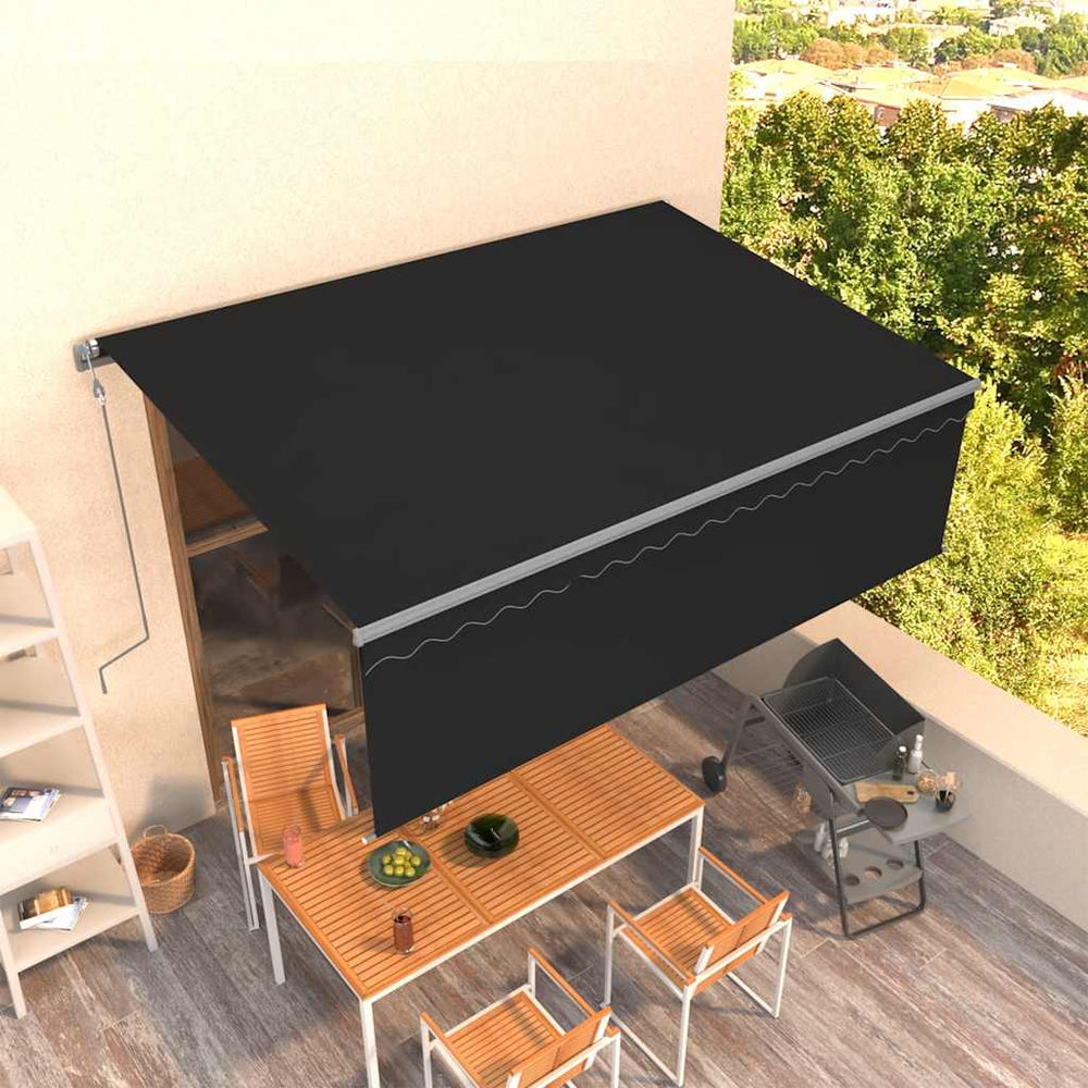 Electric awning, anthracite, 4.5x3m