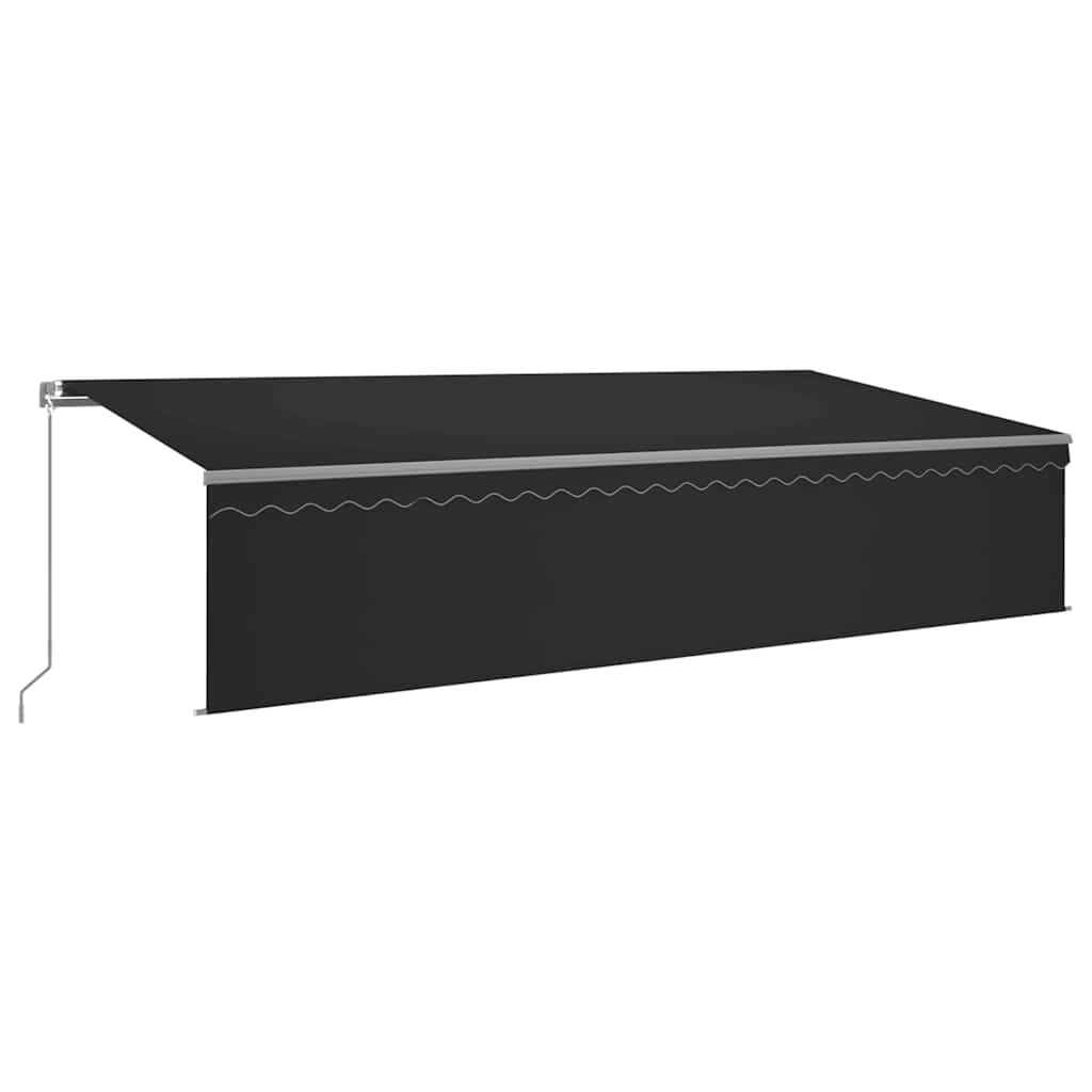Rankiniu būdu ištraukiama markizė, antracito, 6x3m