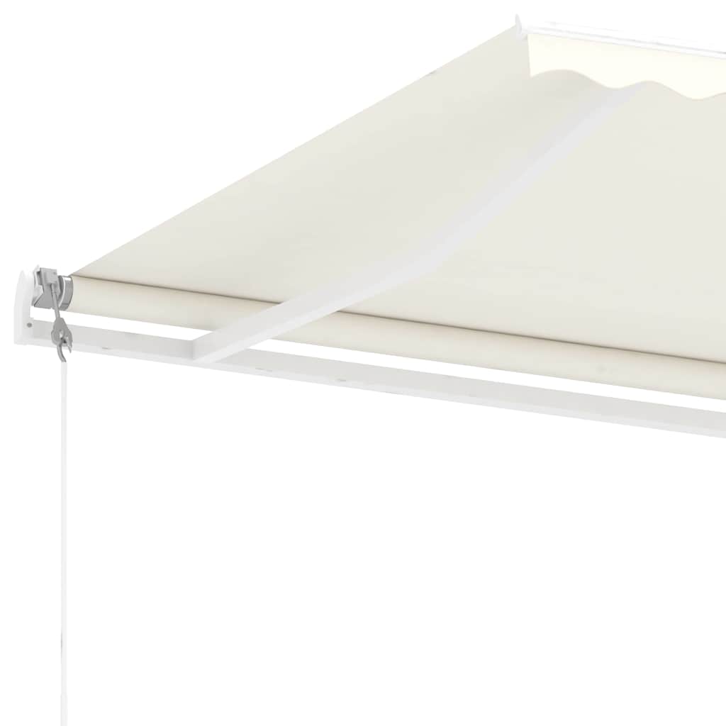 Elektrinė pavėsinė 6 x 3,5 m Kreminė 100% poliesteris