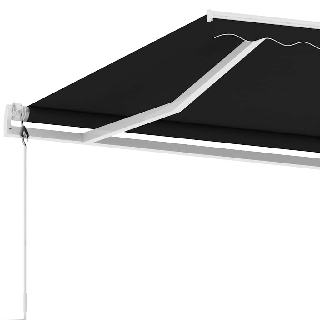 Elektrinė pavėsinė 6 x 3,5 m Antracito 100% poliesteris