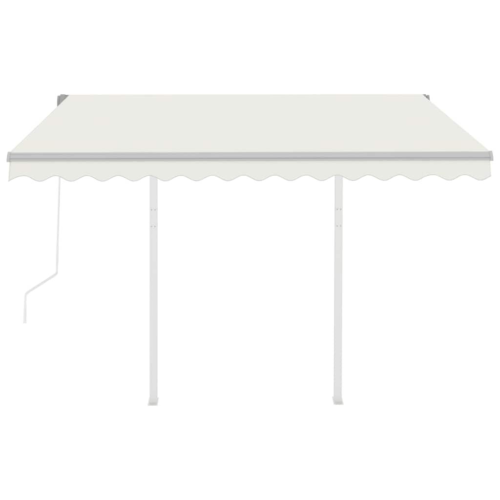 Automatiniu būdu ištraukiama markizė, kreminė, 3x2,5m