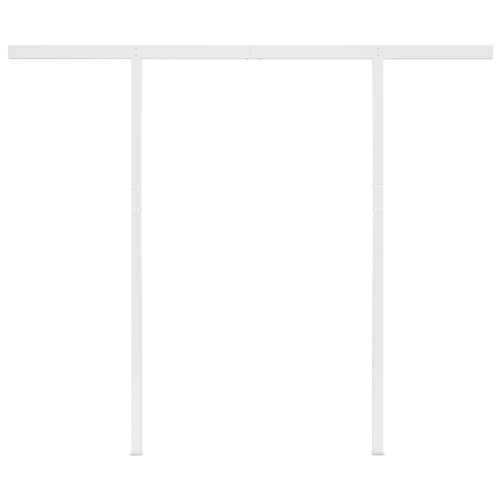 Automatinė markizė su LED/vėjo jutikliu, antracito, 3x2,5m