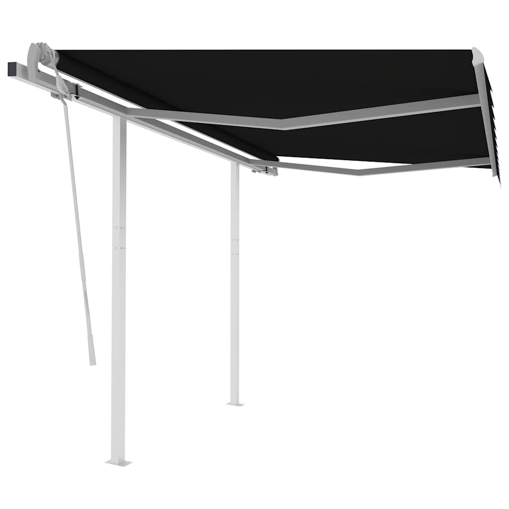 Rankiniu būdu ištraukiama markizė, antracito, 3,5x2,5m