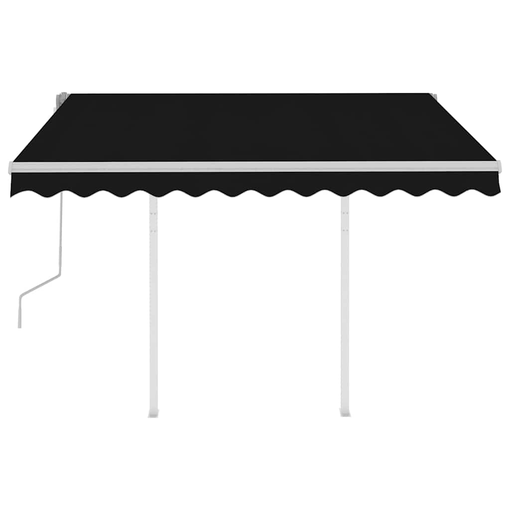 Rankiniu būdu ištraukiama markizė, antracito, 3,5x2,5m