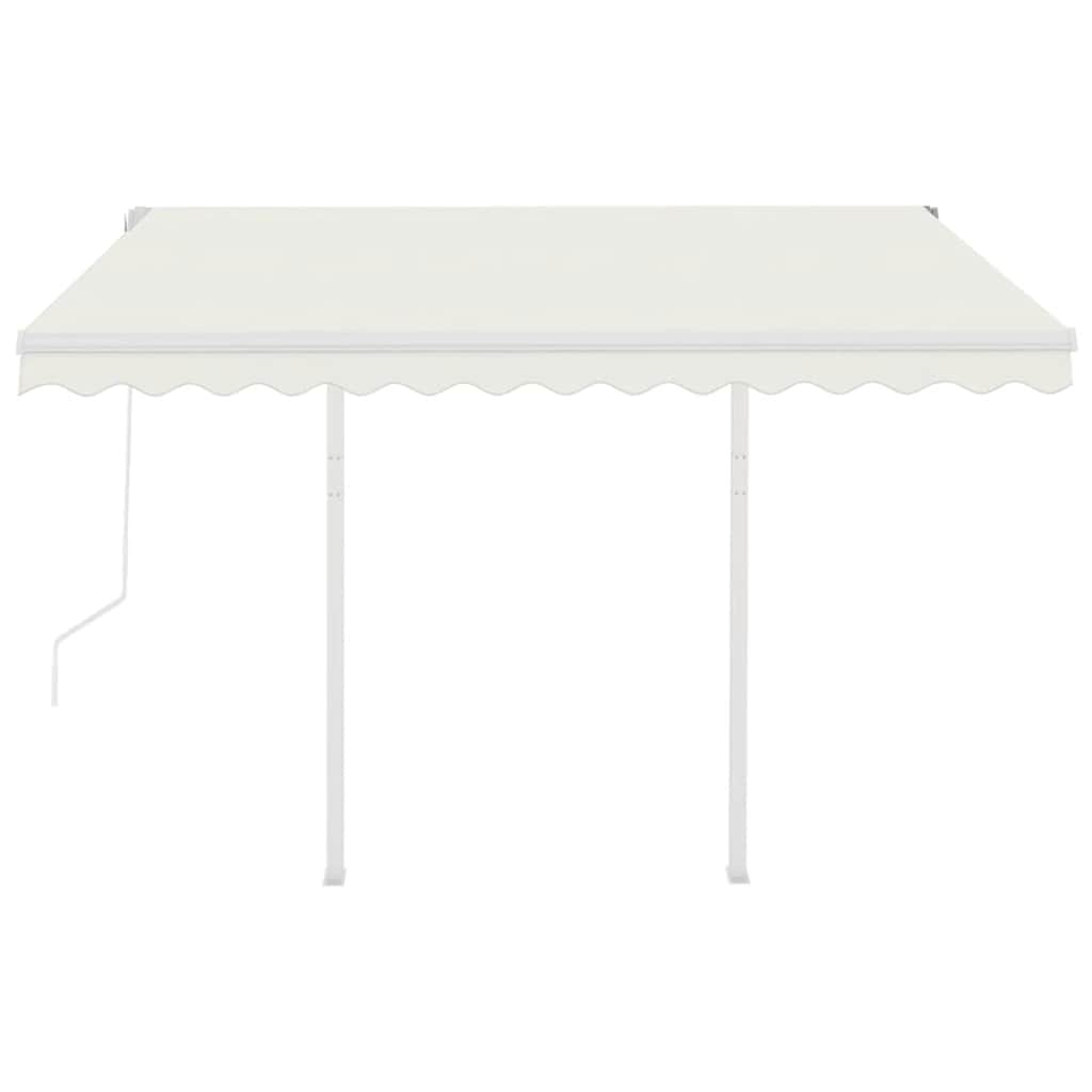 Automatiniu būdu ištraukiama markizė, kreminė, 3,5x2,5m