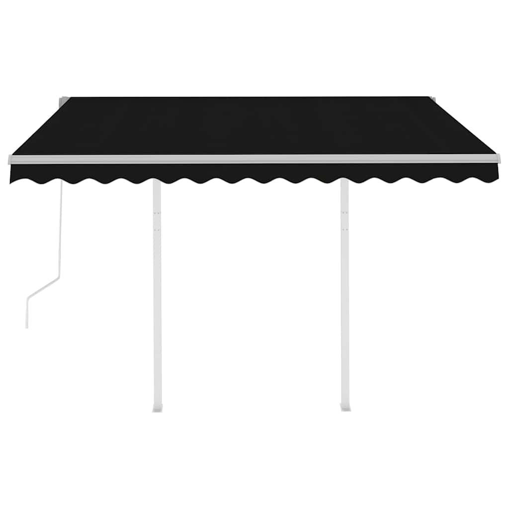 Rankiniu būdu ištraukiama markizė, antracito, 3,5x2,5m