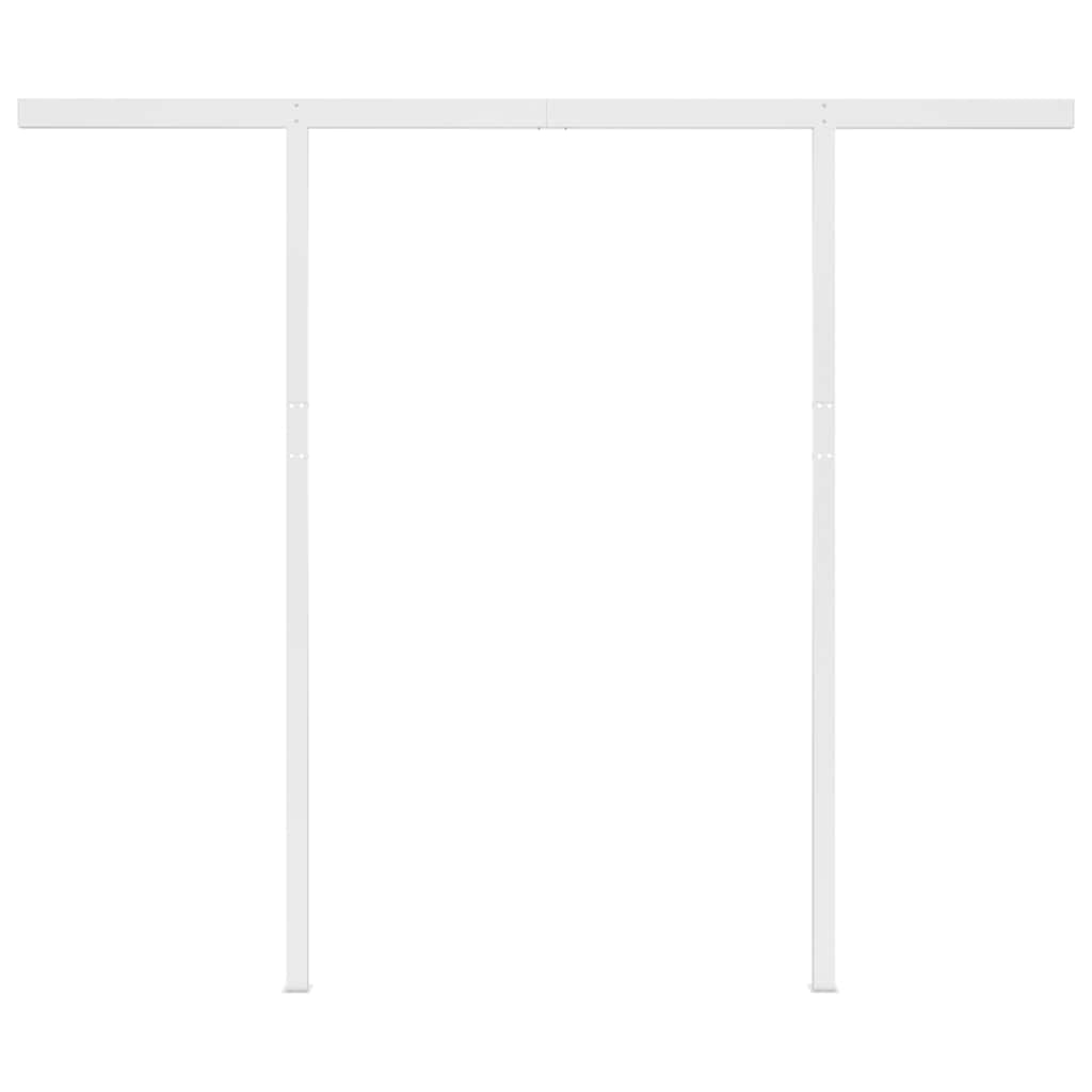 Automatinė markizė su LED/vėjo jutikliu, antracito, 3,5x2,5m