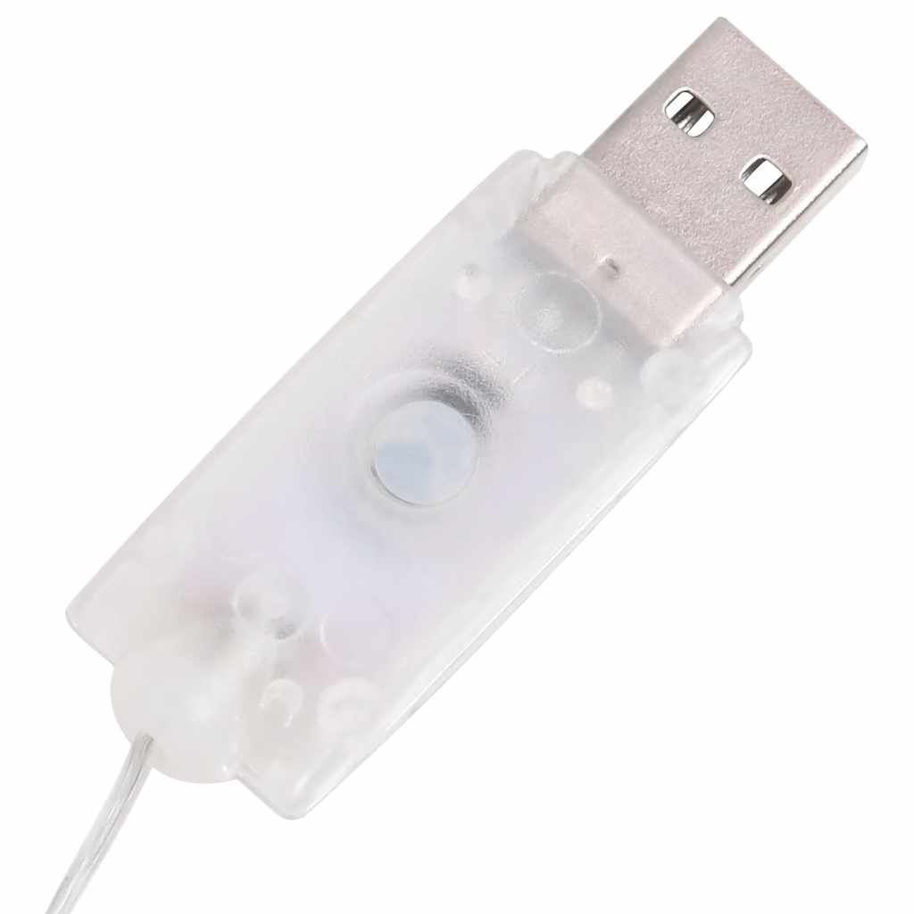 Kalėdų dekoracija sniego senis SNOWSTORM, 120cm, prabangus audinys, LED