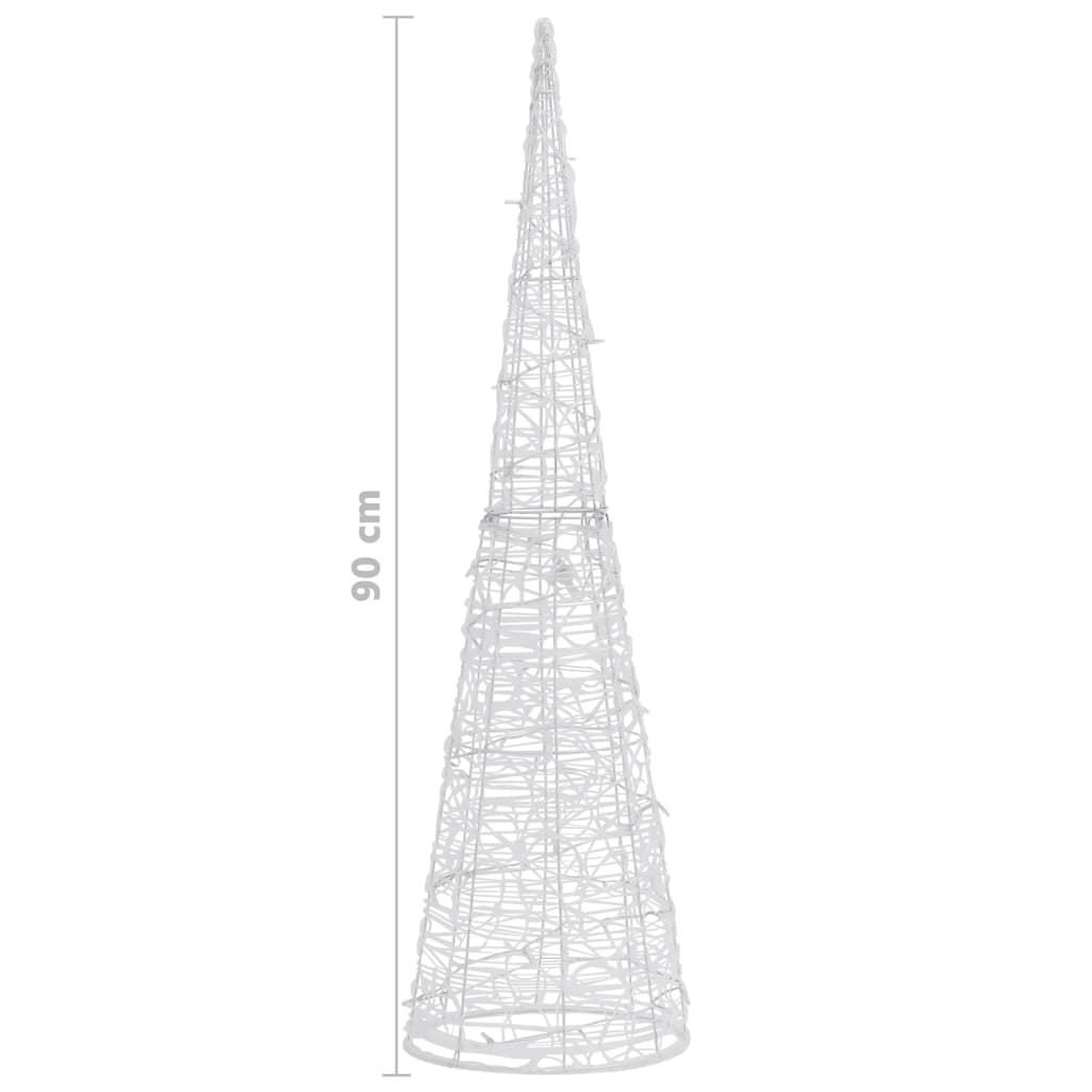 Akrilinė LED dekoracija HOLLY, 90cm.