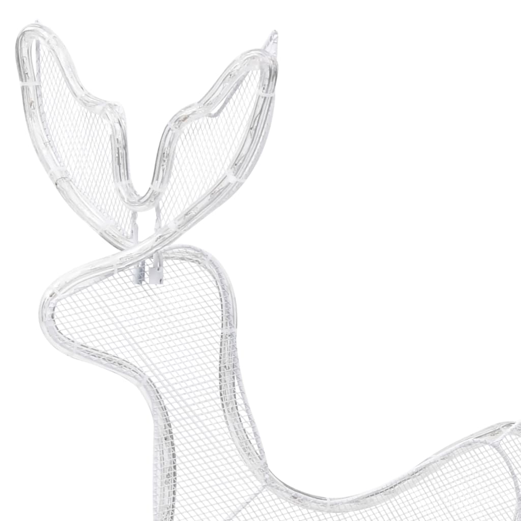 Christmas lights display reindeer and sleigh, 432LED, net-type
