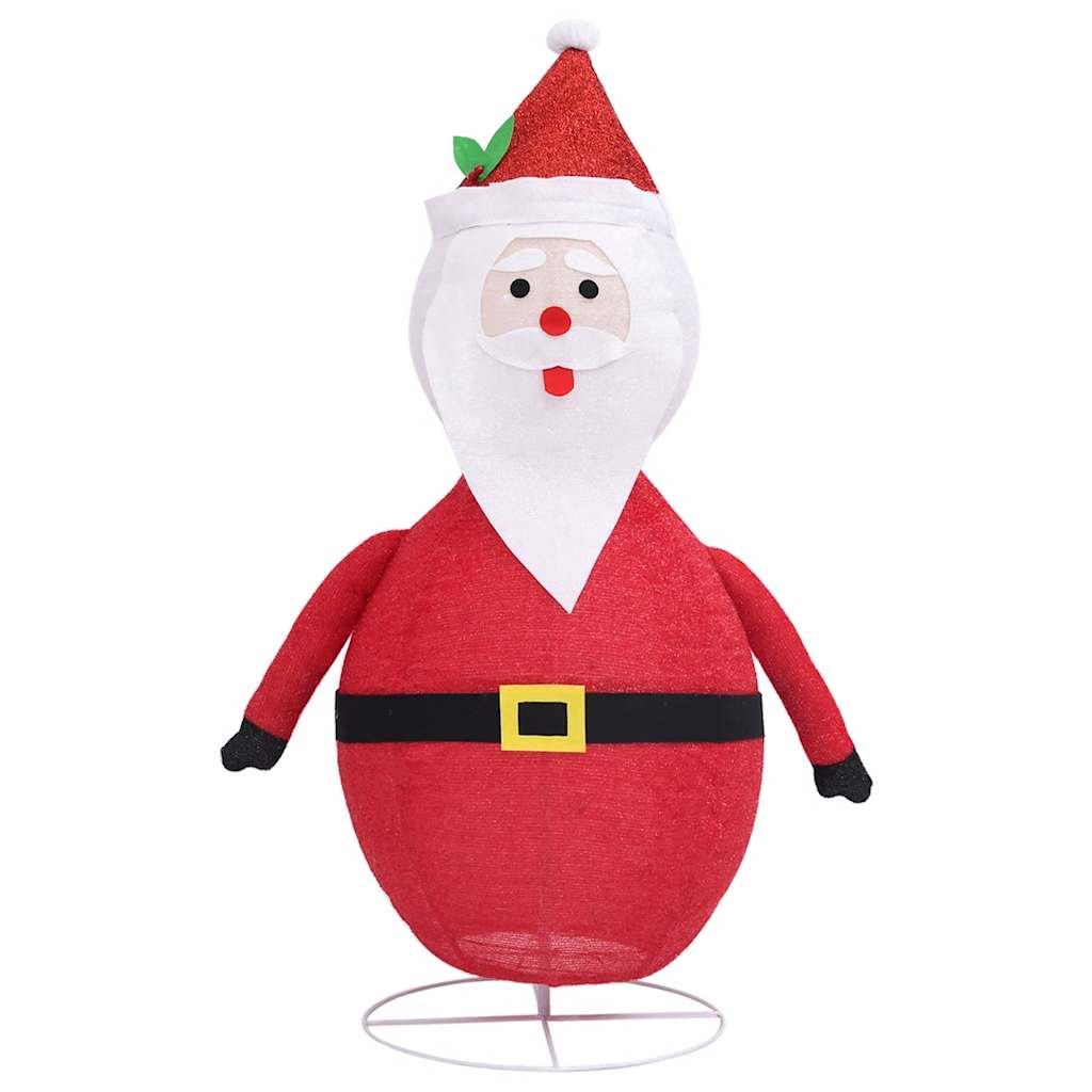 Kalėdinė dekoracija Kalėdų Senelis, 90cm, audinys, LED