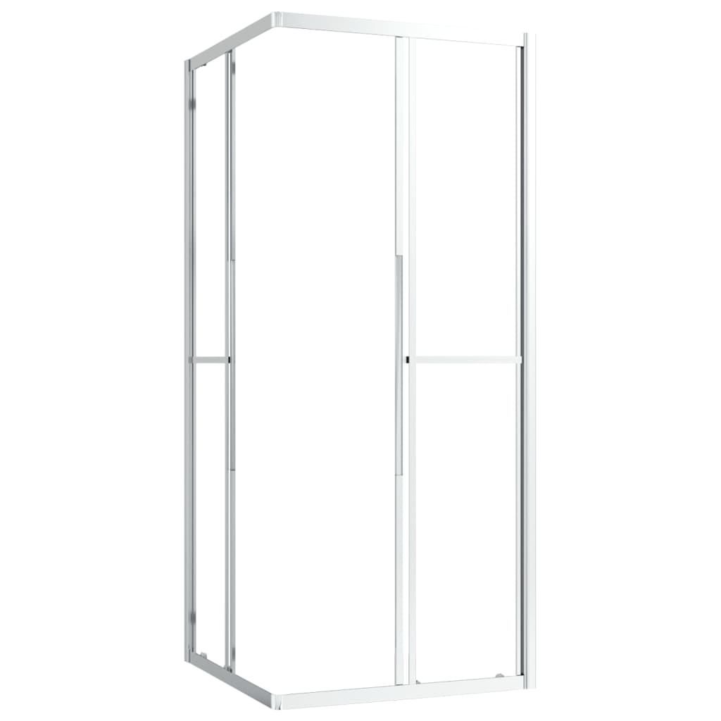 Shower cabin, 80x80x180cm, single layer safety glass