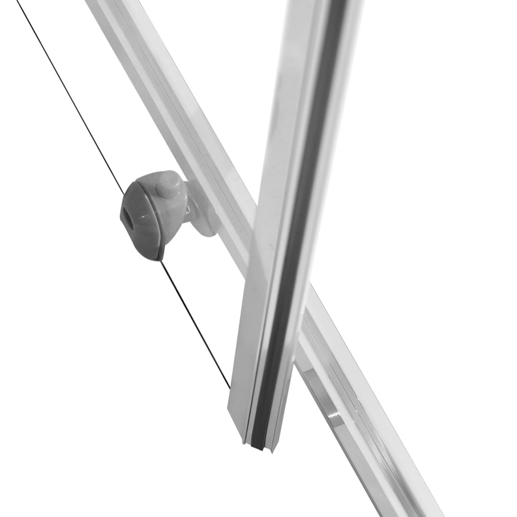 Shower cabin, 80x80x180cm, single layer safety glass