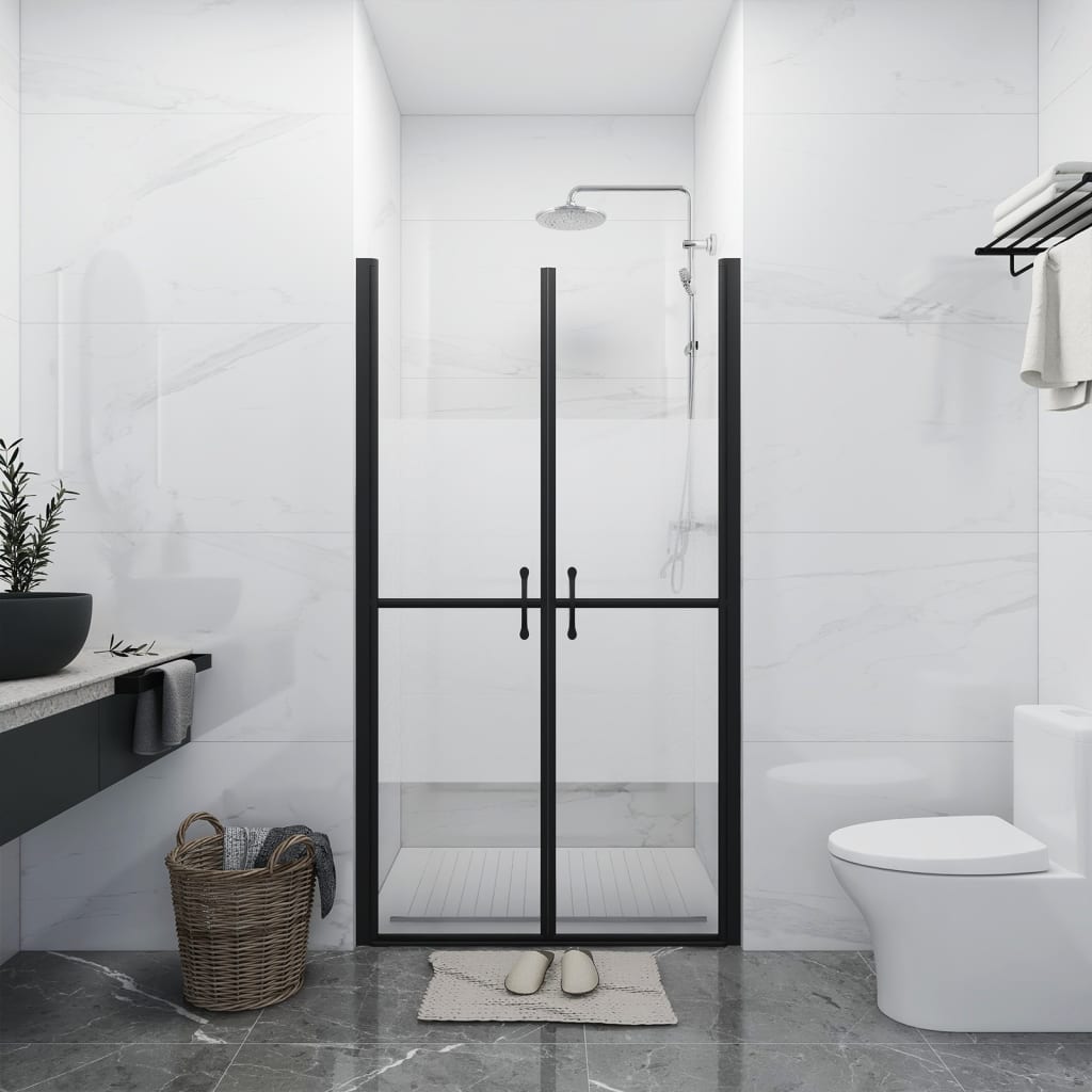 Shower door, semi-frosted, (88-91)x190cm, ESG