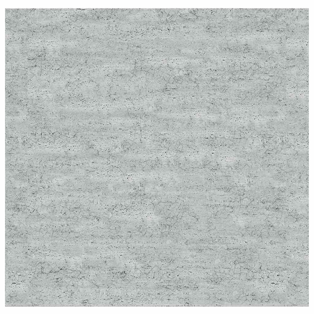 Pakabinamos lentynos, 2vnt., betono pilkos, 23x23,5x3,8cm, MDF